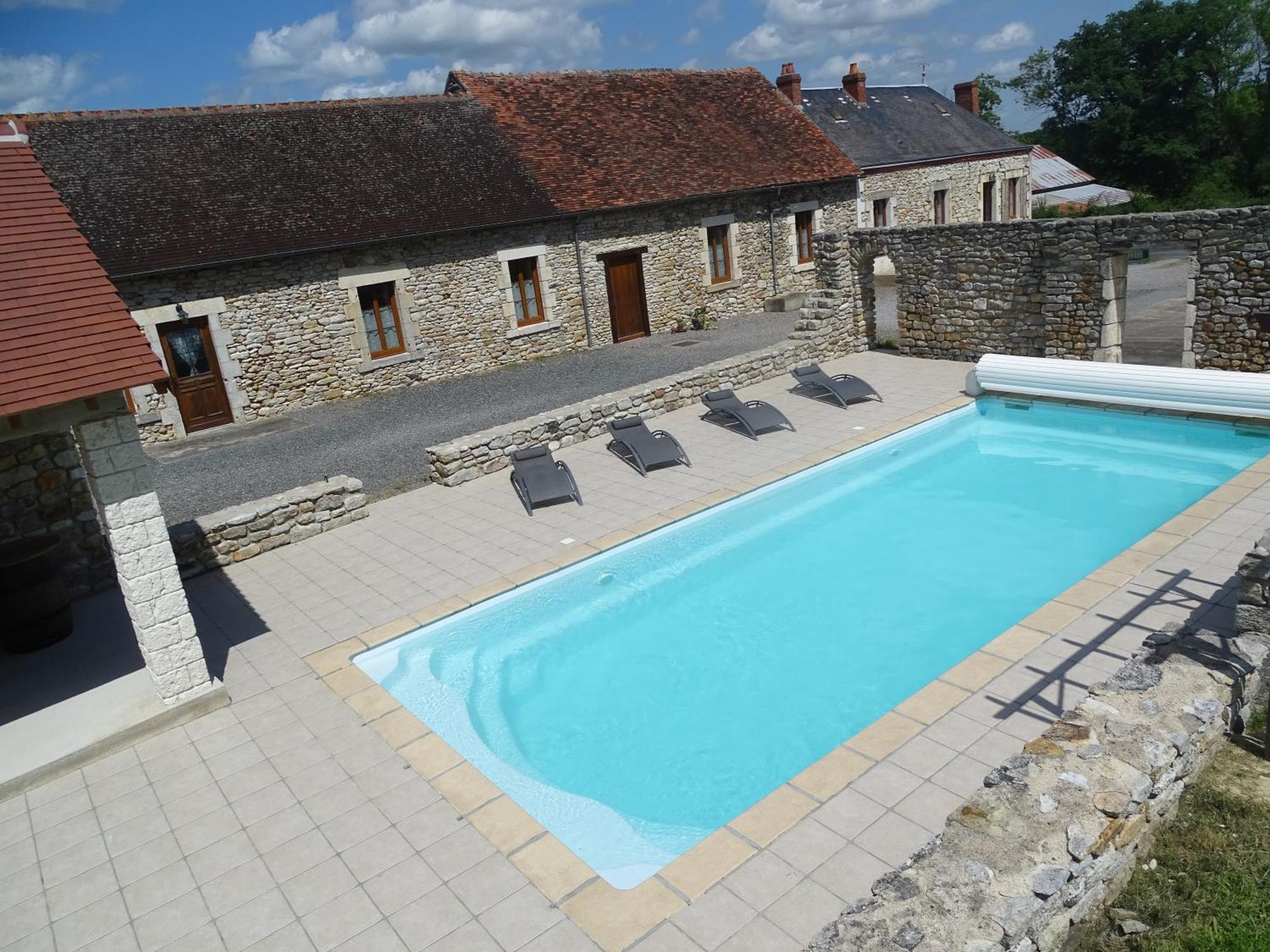 gîte  L'Albizia Prissac Exterior foto